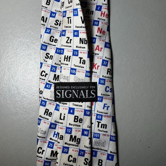 Periodic Table of the Elements Neck Tie - Picture 5 of 5